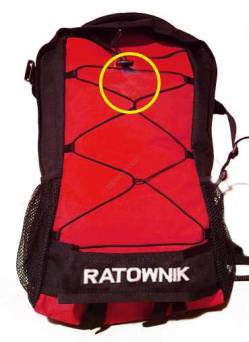 Plecak Ratownik - dla ratownika - dowolne logo 